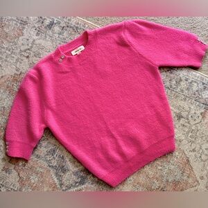 NWOT - ee:some pink crewneck sweater | Size: M
